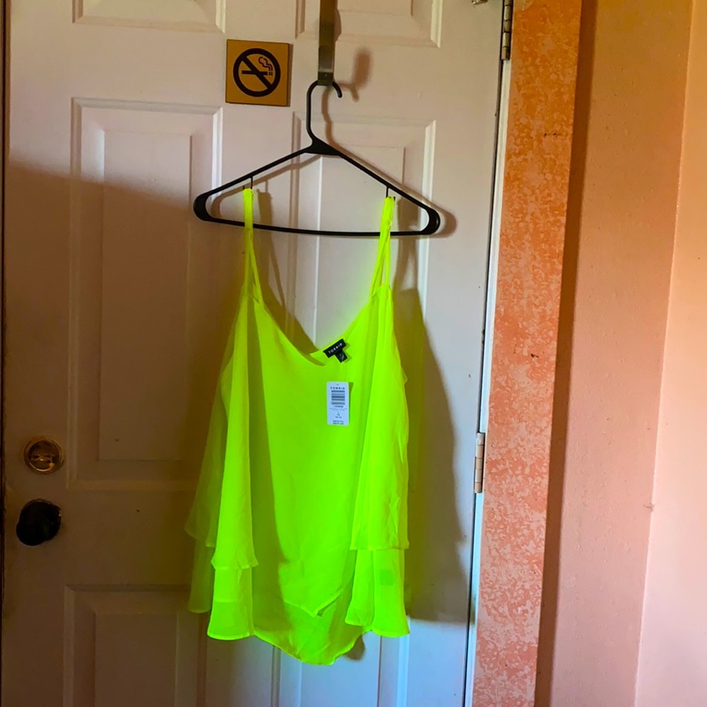 COPY - BNWT Torrid size 1, Neon yellow cami